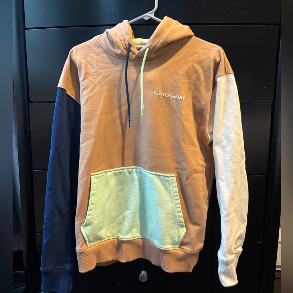 Side M Men’s Scotch and Soda Sweatshirt Hoodie - Multi Color